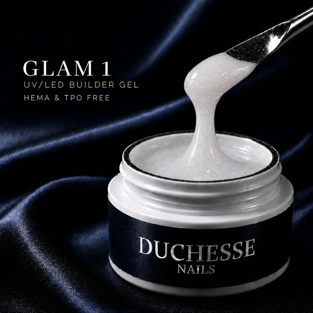 Gel UV/LED Constructie Unghii, Autonivelant, HEMA&TPO FREE, Nuanta Glam 1, 15g