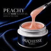 Hard Gel UV/LED Constructie Unghii, Autonivelant, HEMA & TPO FREE, Nuanta Peachy, 30g