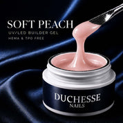 Gel UV/LED Constructie Unghii, Autonivelant, HEMA&TPO FREE, Nuanta Soft Peach, 30g