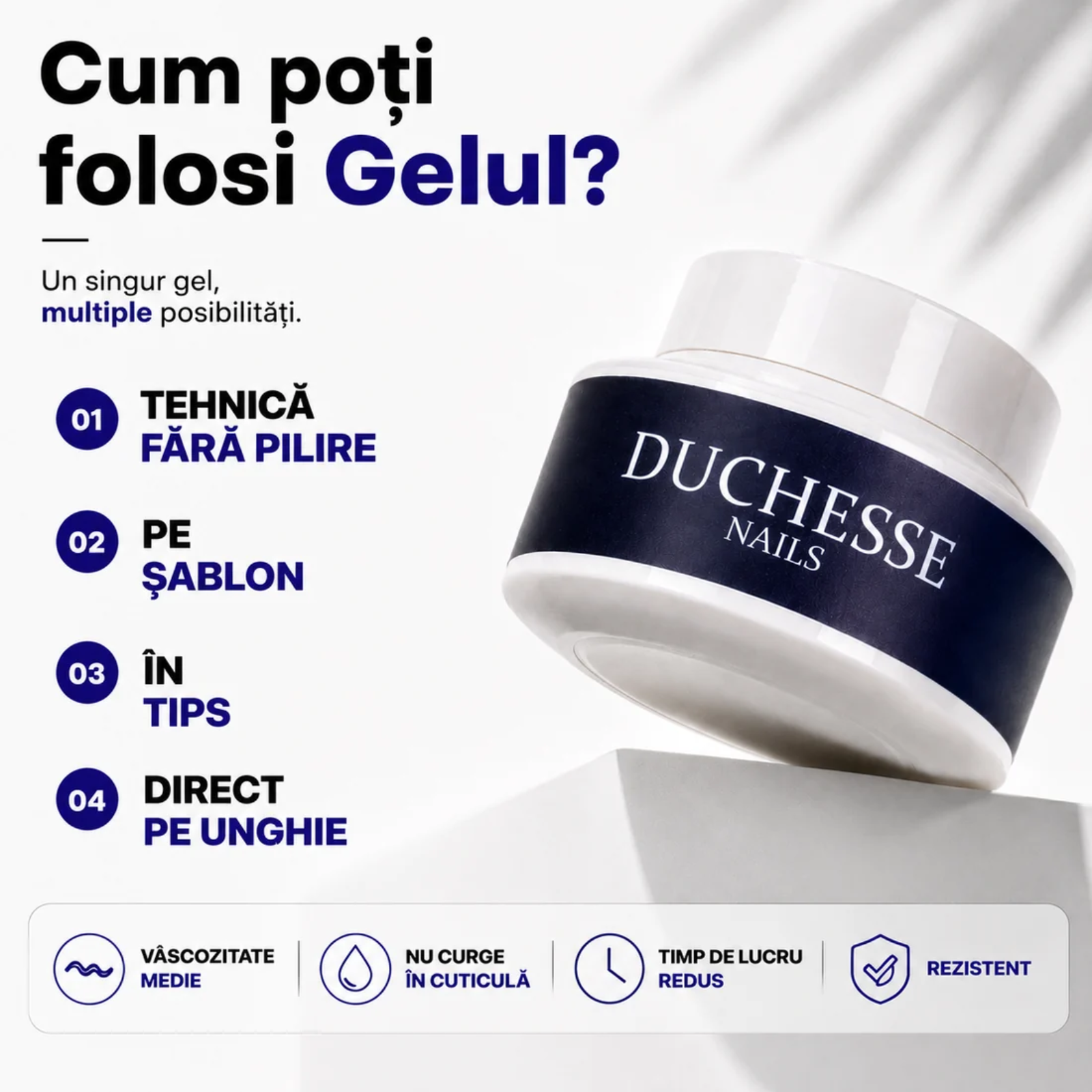 LED, autonivelant, HEMA & TPO Free | Duchesse Super Glam1 15g