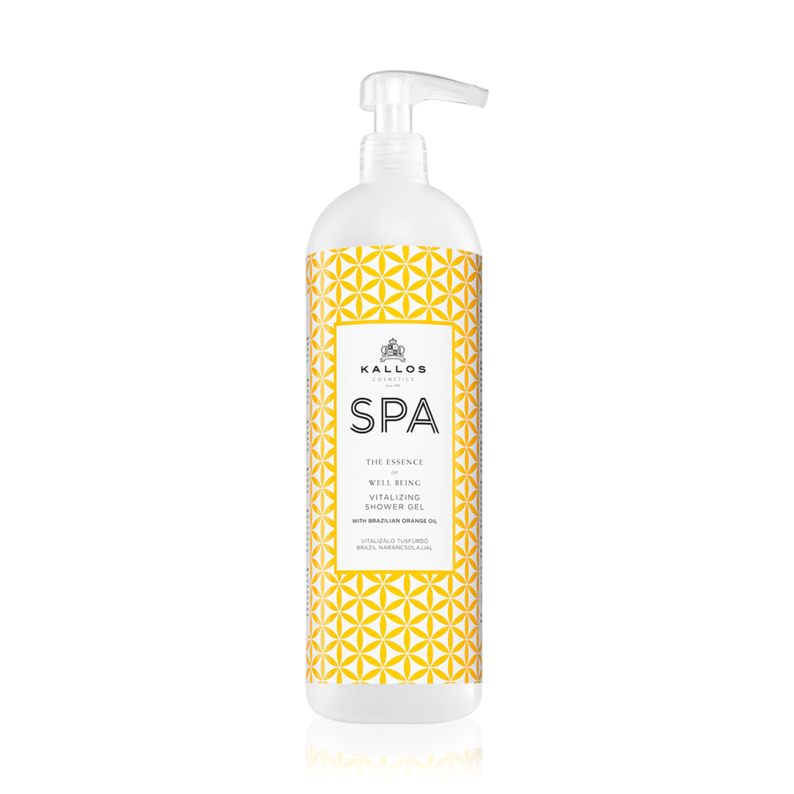 Gel de dus revitalizant Kallos Spa Vitalizing Shower Gel 1000 ml