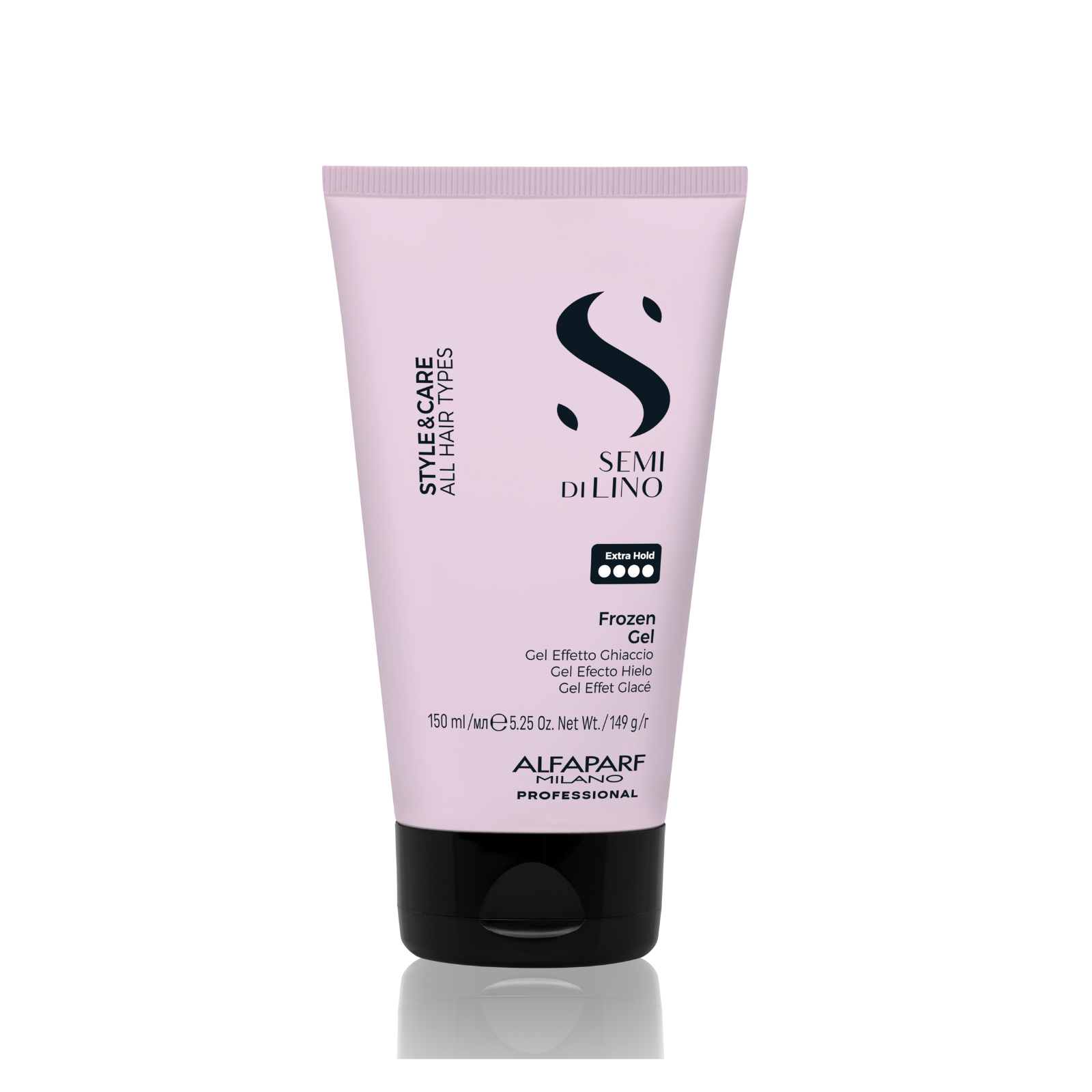 Gel de par cu fixare extra puternica | Alfaparf Semi di Lino Frozen Gel 150 ml