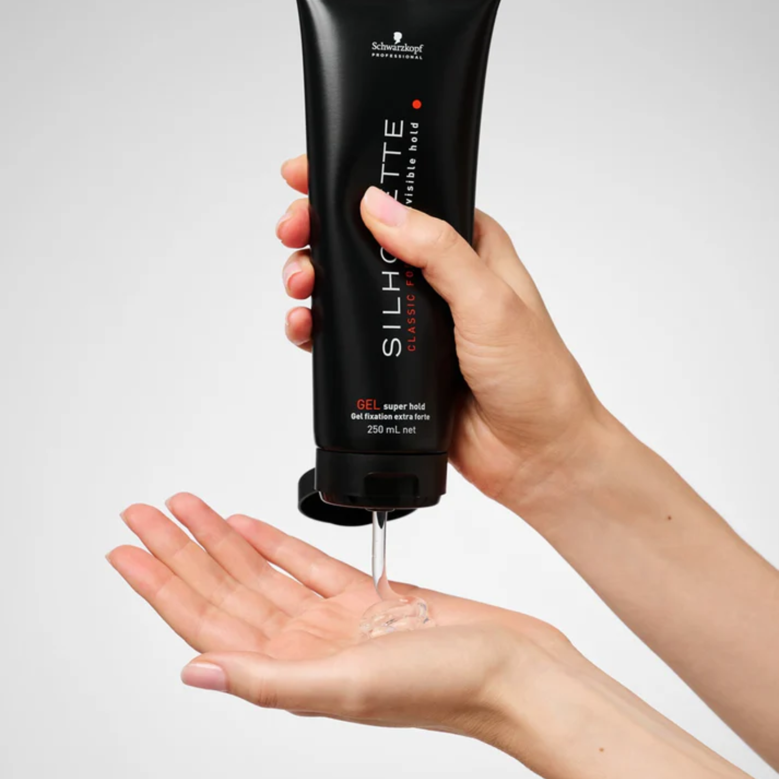 Gel de păr cu fixare super puternica | Schwarzkopf Professional Silhouette Gel Super Hold 250ml