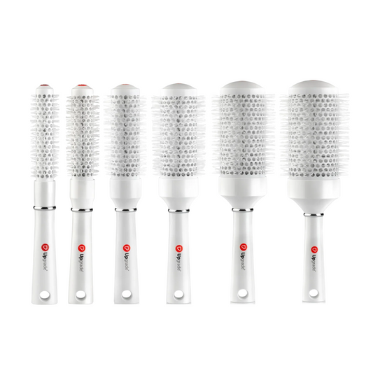 Kit 6 perii rotunde pentru păr Nano Silver Ion Upgrade NSI Brush