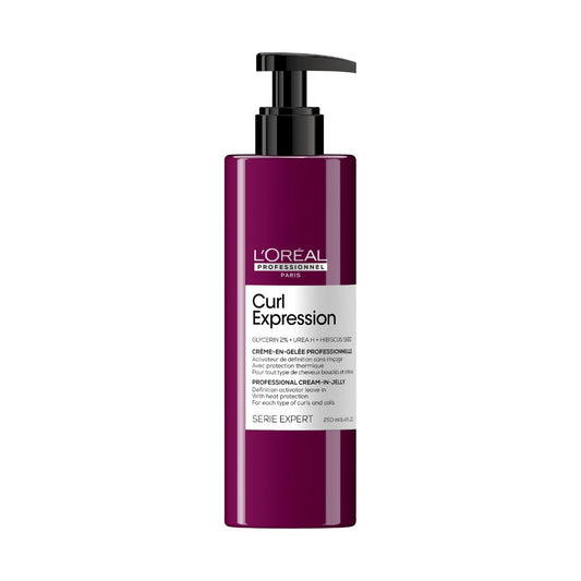 Cremă Leave-in Cu Protecție Termică Pentru Definirea Părului Creț Sau Ondulat L'Oréal Professionnel Serie Expert Curl Expression 250ml