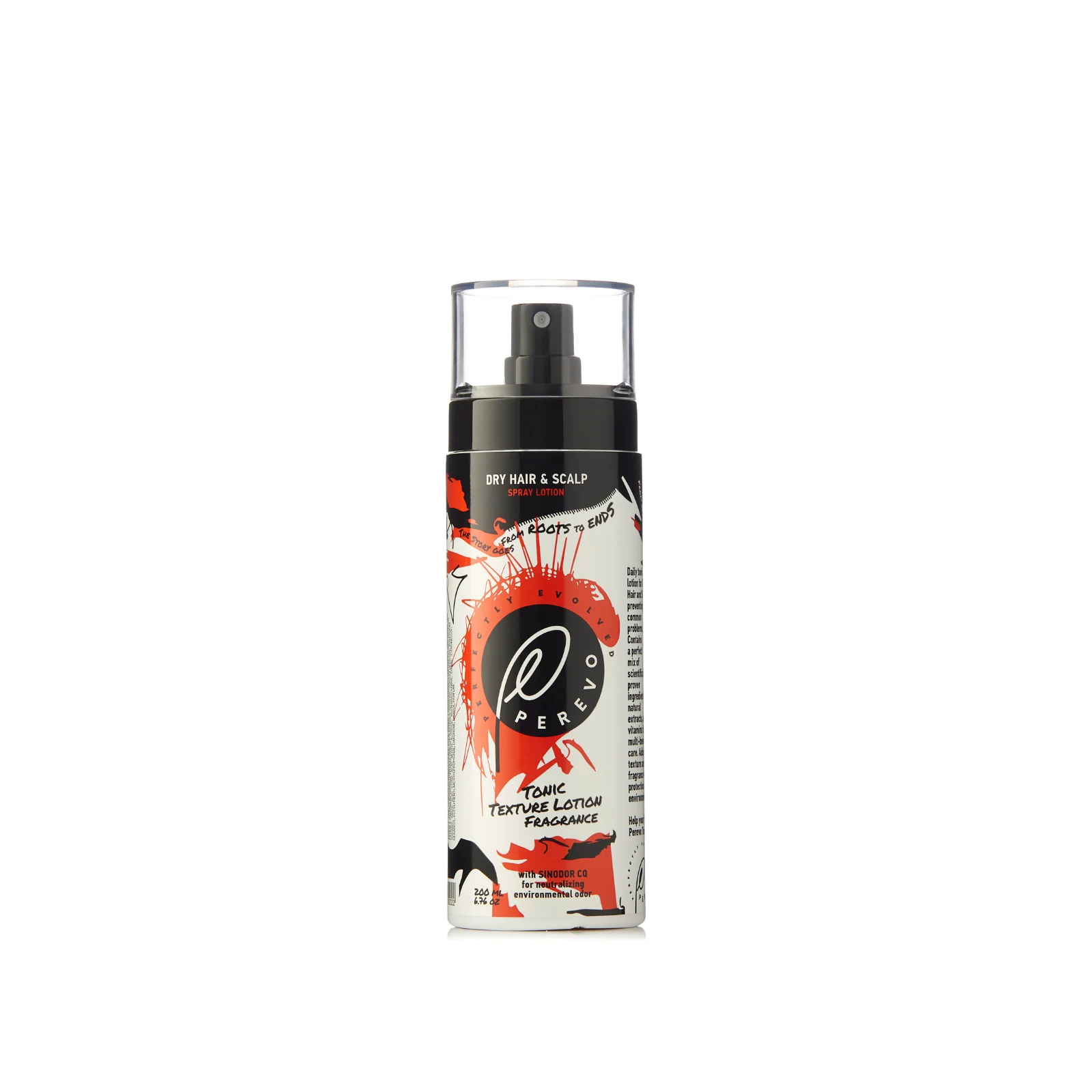 Loțiune tonică pentru păr și scalp uscat  Perevo Dry Hair & Scalp 200 ml