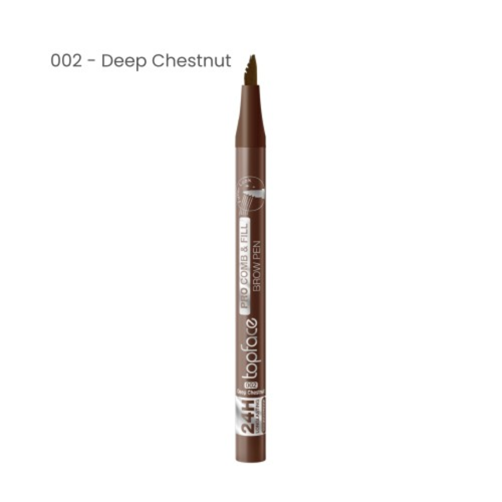 Marker pentru sprâncene | Topface Microblade PRO Comb & Fill