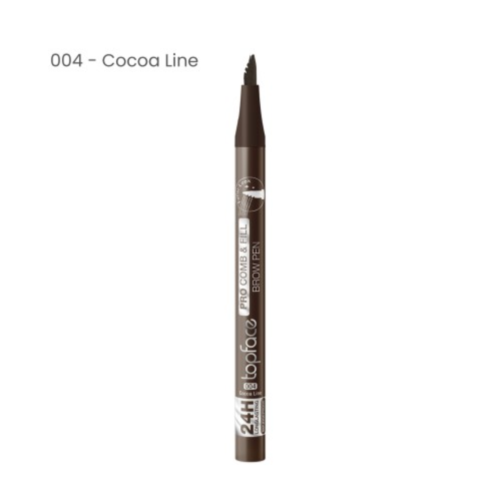Marker pentru sprâncene | Topface Microblade PRO Comb & Fill