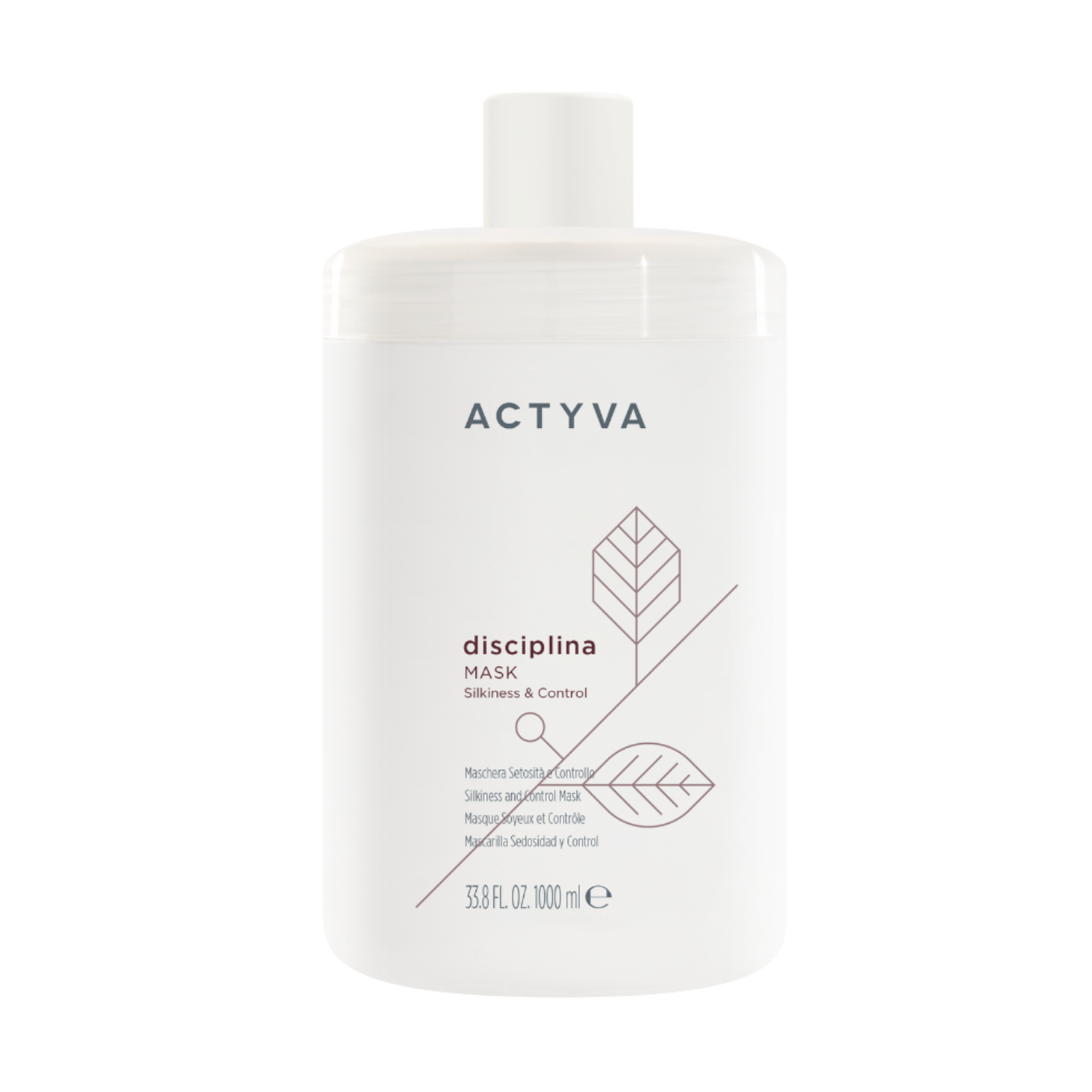Masca disciplinanta pentru par rebel | Kemon Actyva Disciplina Mask 1000 ml Beautifier
