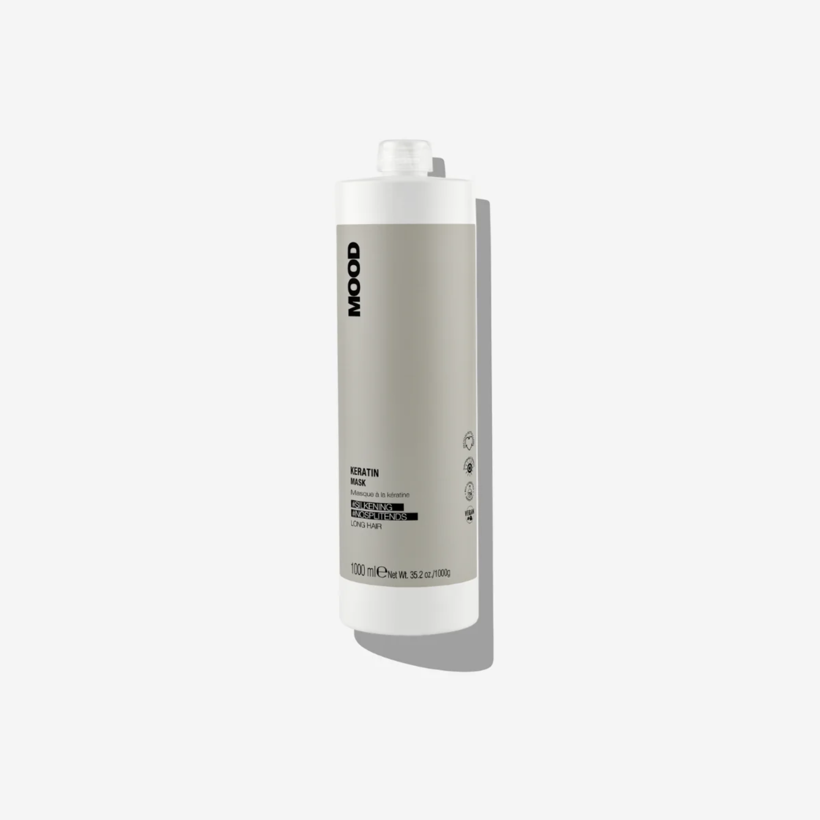 Mască intens hidratantă | Mood Keratin Long Hair Mask 1000ml Beautifier.ro originala Romania