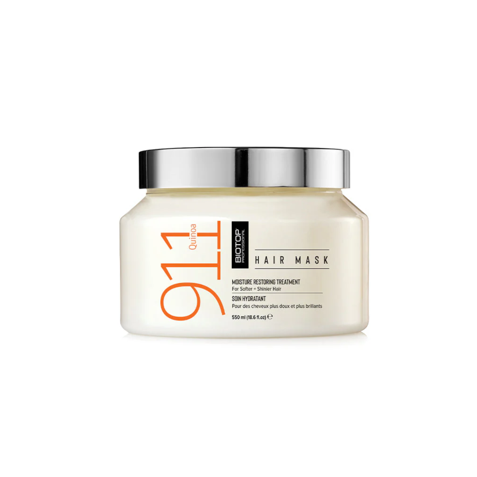 Masca pentru par uscat si deteriorat | Biotop Quinoa 911 550ml Beautifier Romania