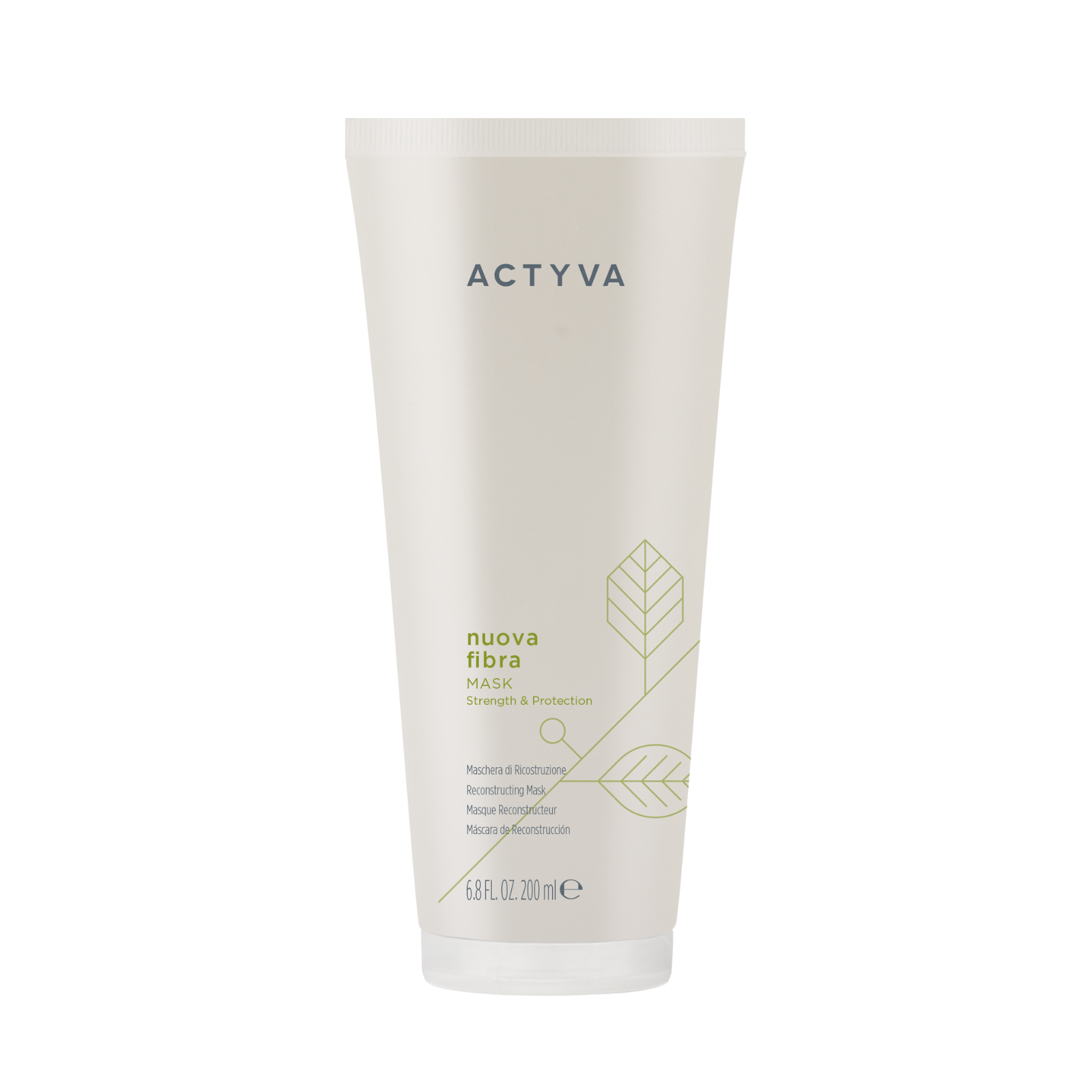 Masca pentru parul deteriorat | Kemon Actya Nuova Fibra Mask 200 ml