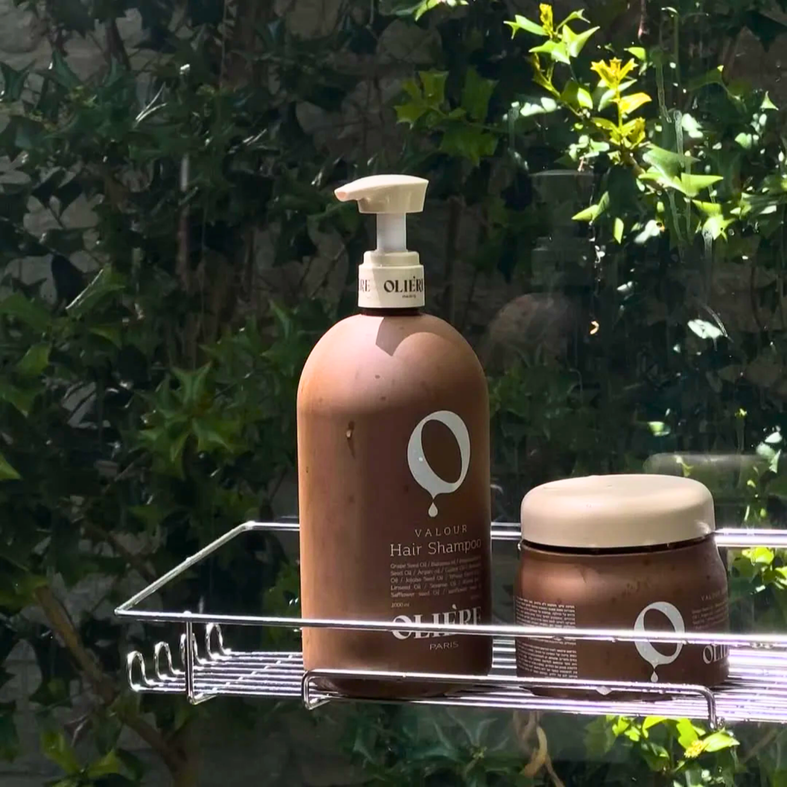 Pachet îngrijire păr deteriorat, tratat chimic și termic | Oliere Paris Valour ( Șampon 500ml, Mască 500ml )