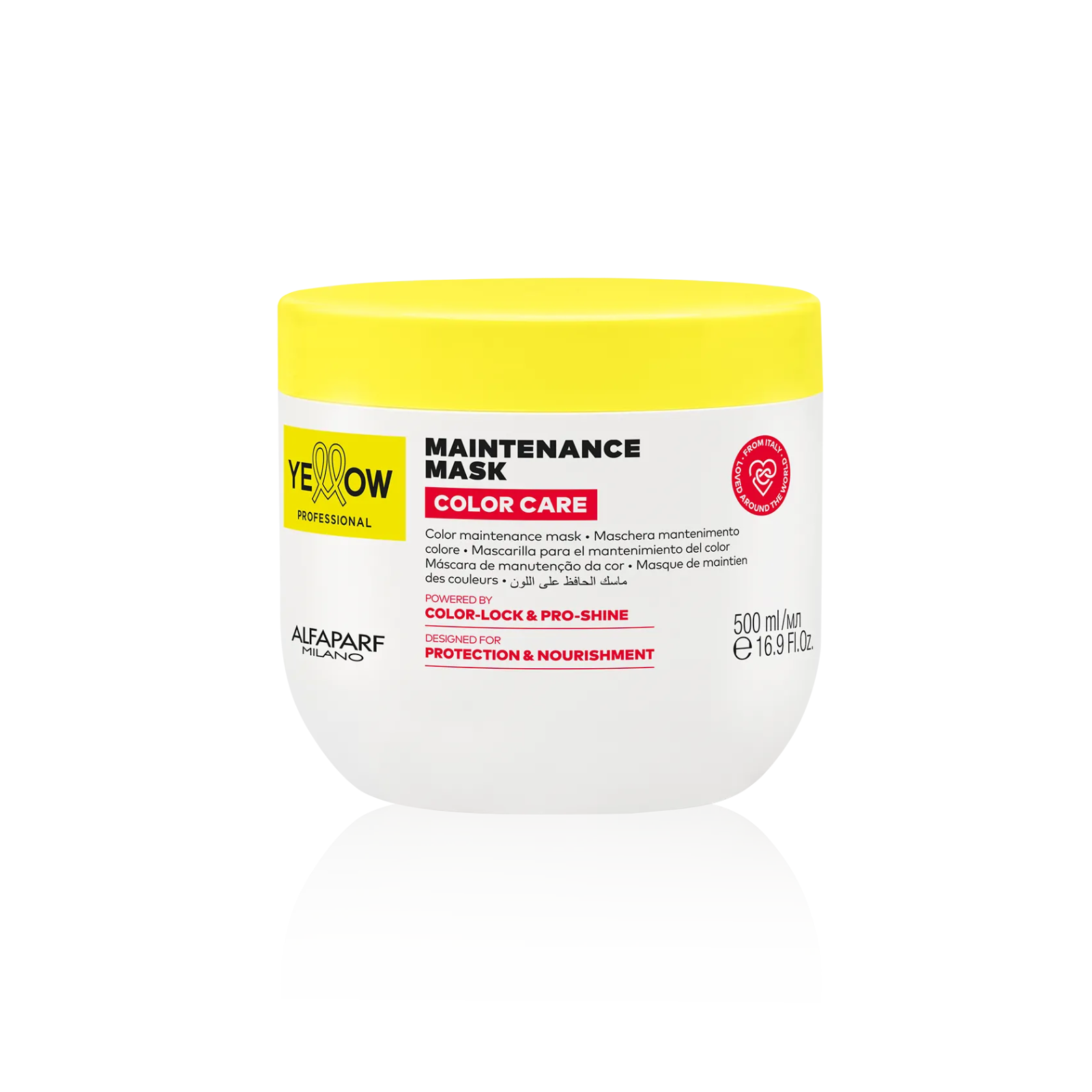 Masca pentru protectia culorii Alfaparf Yellow Professional Color Care Maintenance Mask 500ml