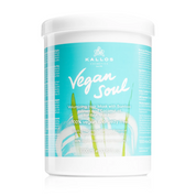 Mască pentru volum par fin si subtiat Kallos Vegan Soul Volumizing Hair Mask 1000ml