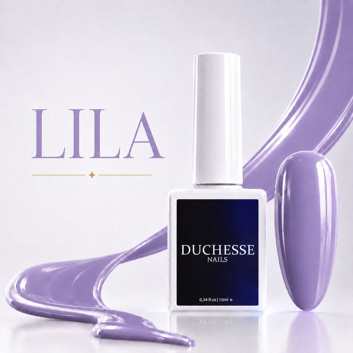 Oja Semipermanenta Unghii, HEMA&TPO FREE, Nuanta LILA, 10 ml