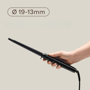 Ondulator profesional conic fara clapeta  Babyliss Pro Conical Wand 32-19 mm