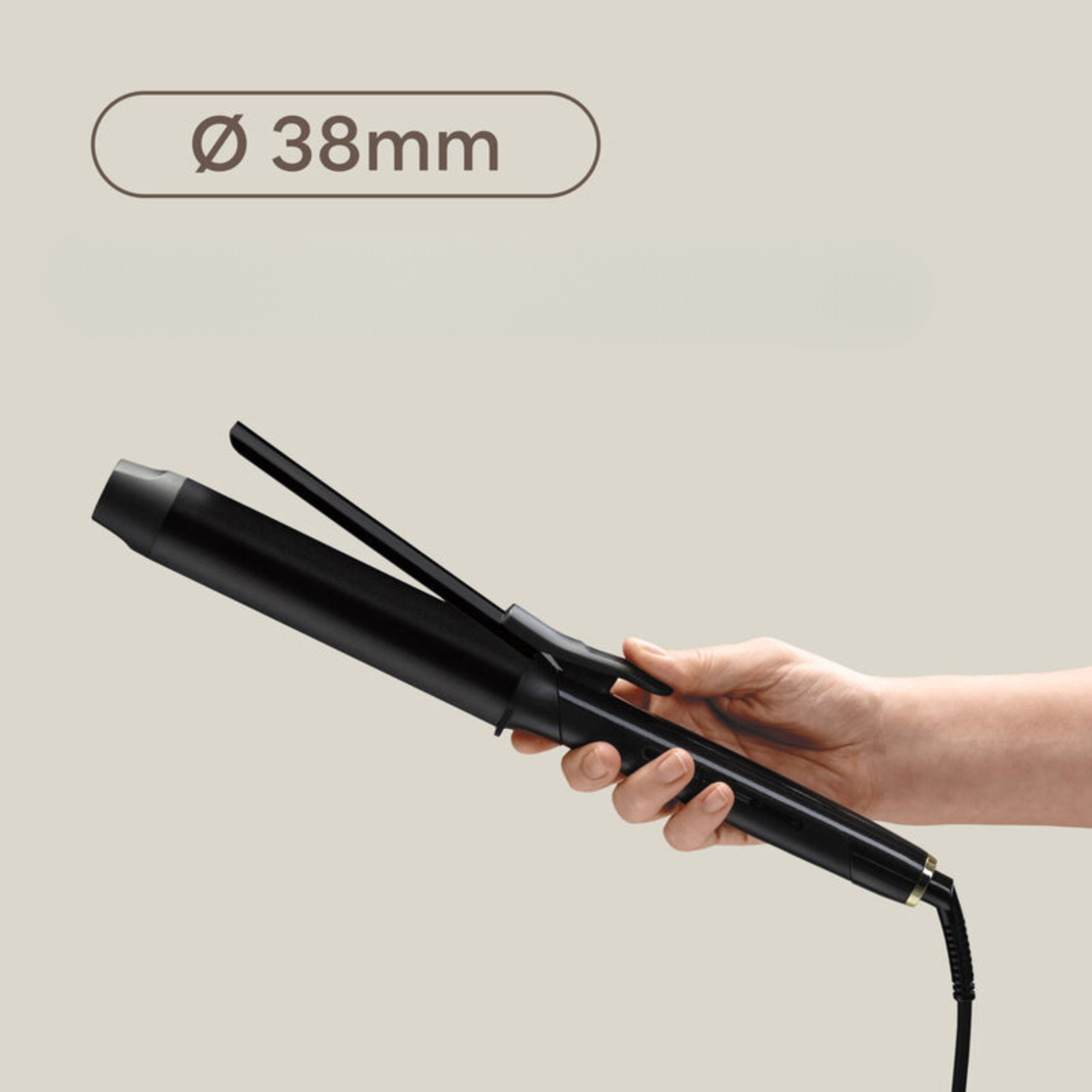 Ondulator profesional de păr | BaByliss PRO Curling Tong 38mm