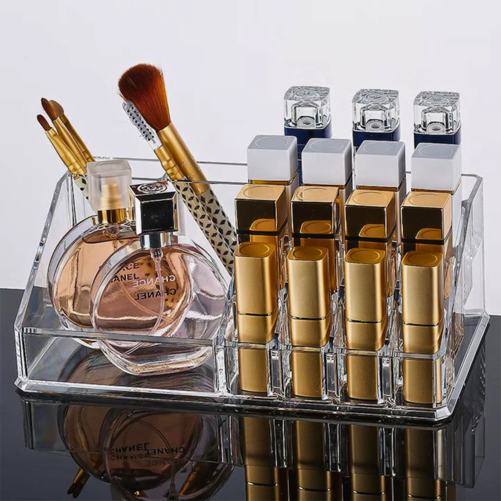 Organizator transparent produse makeup | Perfect Beauty Beautifier.ro Romania