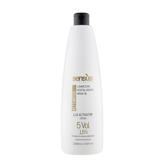 Oxidant cremă pentru vopsea | Sensus Lux Activator Cream 5Vol 1.5% 1000 ml