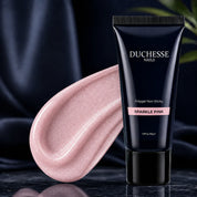 POLYGEL UNGHII, HEMA&TPO FREE, NON STICKY, NUANTA SPARKLE PINK, 30G