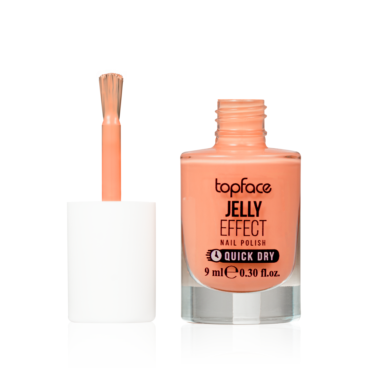 Lac de unghii cu finish luminos | Topface Jelly Effect 017 9 ml 