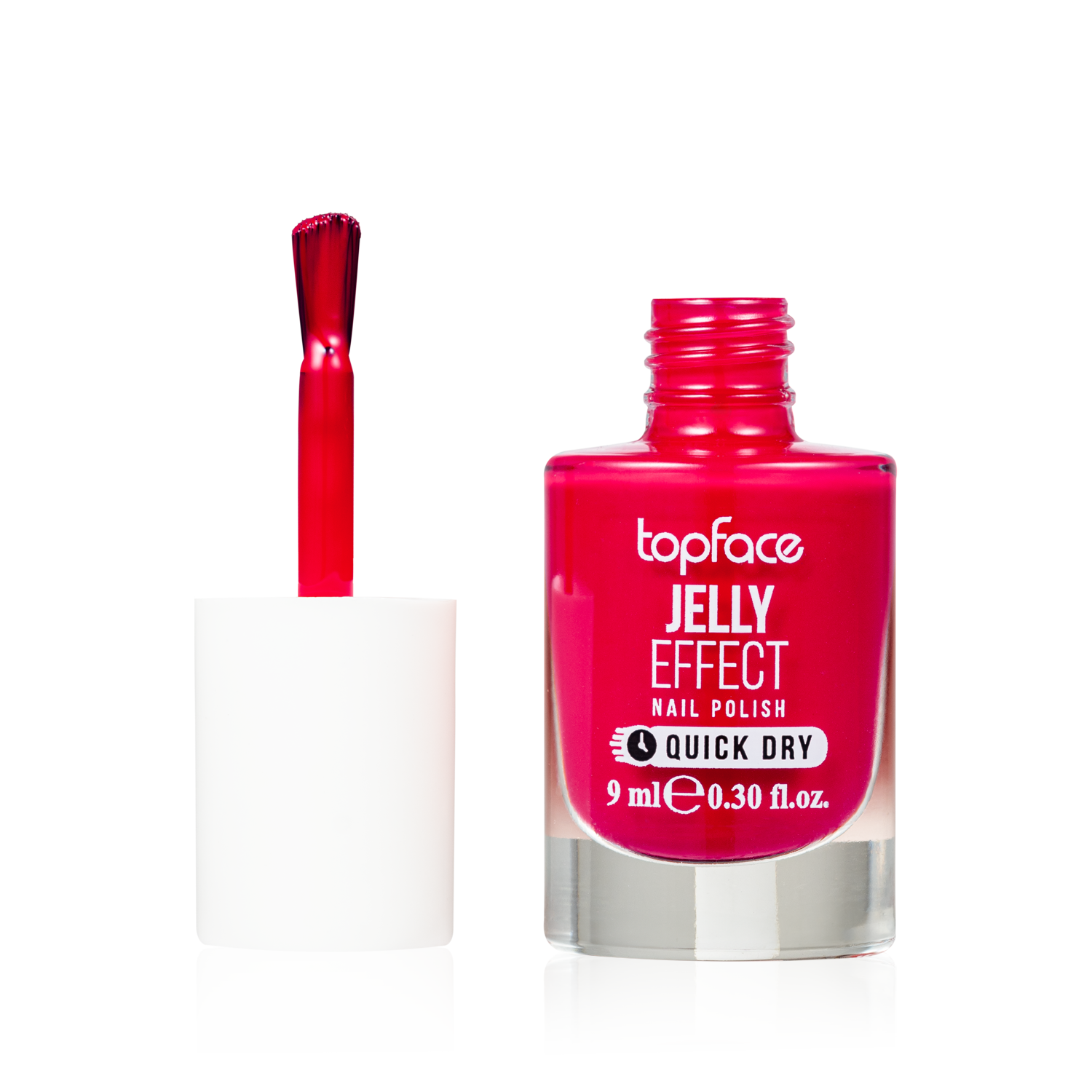 Lac de unghii cu finish luminos | Topface Jelly Effect 020  9 ml 