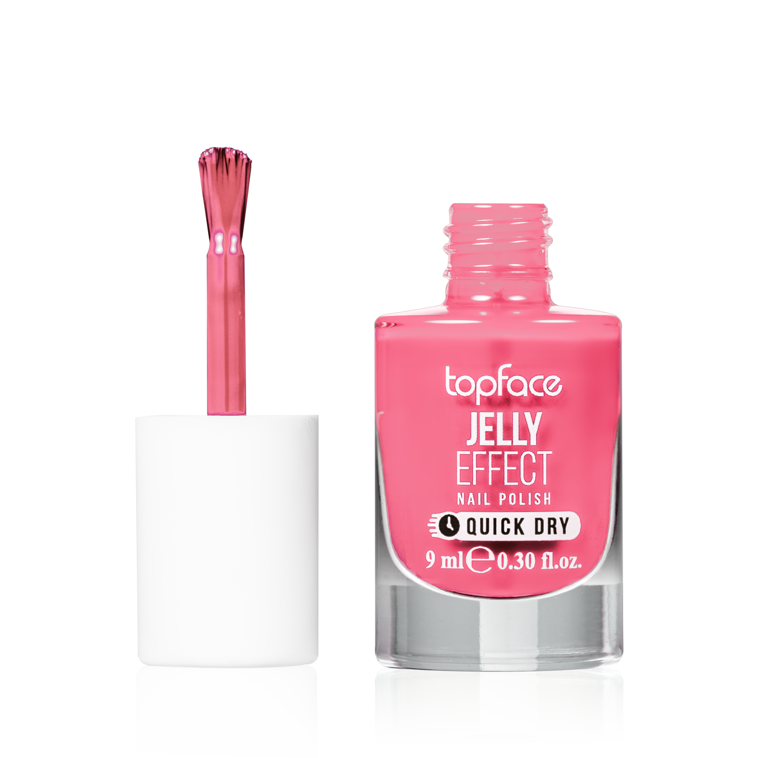 Lac de unghii cu finish luminos | Topface Jelly Effect 021 9 ml 
