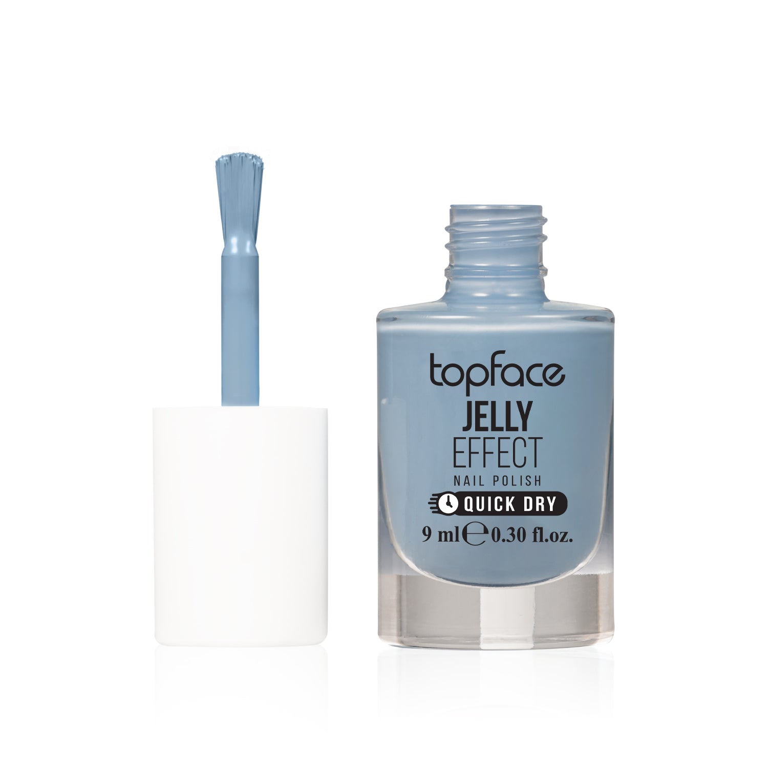 Lac de unghii cu finish luminos | Topface Jelly Effect 025 9 ml