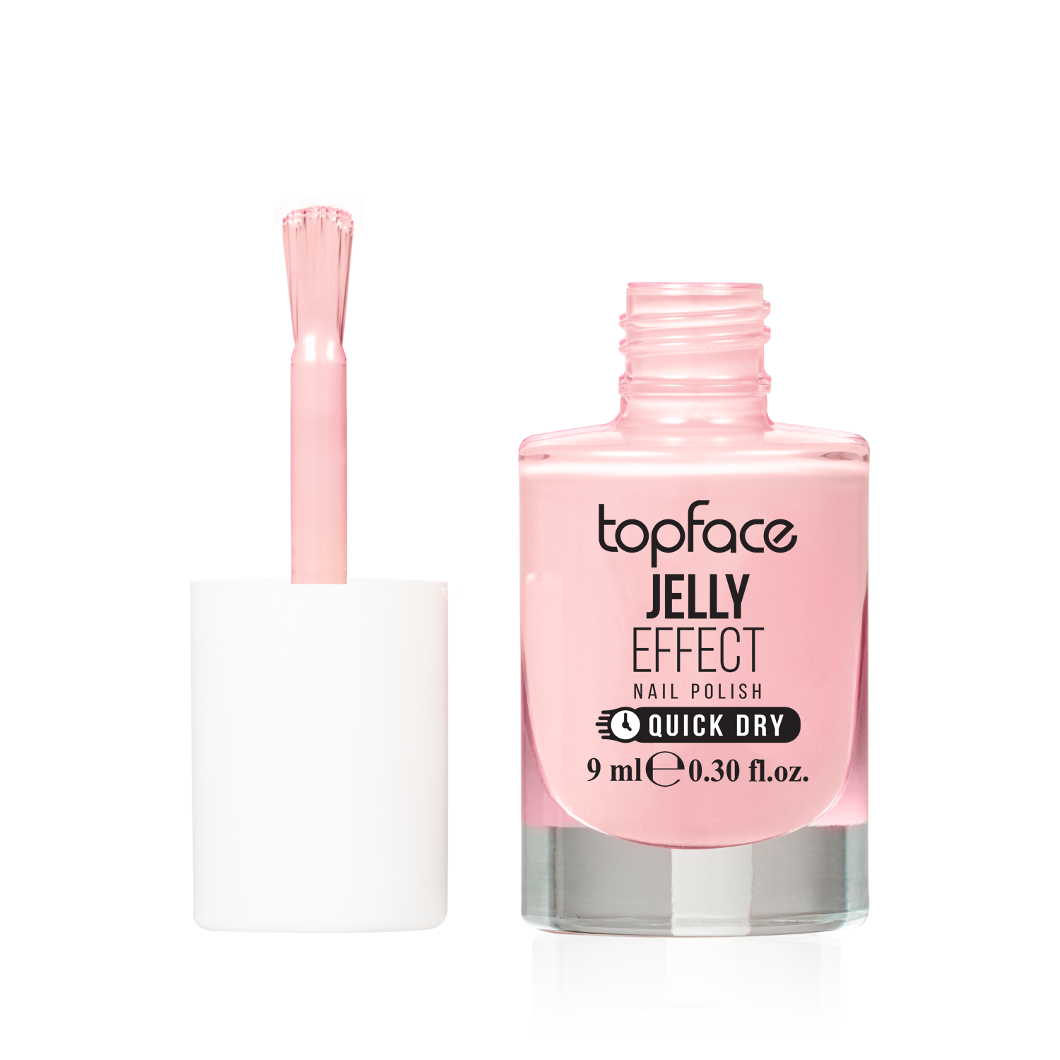 Lac de unghii cu finish luminos | Topface Jelly Effect 028 9 ml 