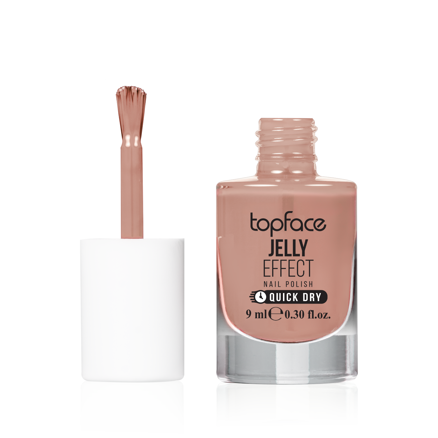 Lac de unghii cu finish luminos | Topface Jelly Effect 030 9 ml 