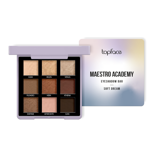 Paletă de farduri | Topface Maestro Eyeshadow Bar Soft Dream 7g Beautifier Romania