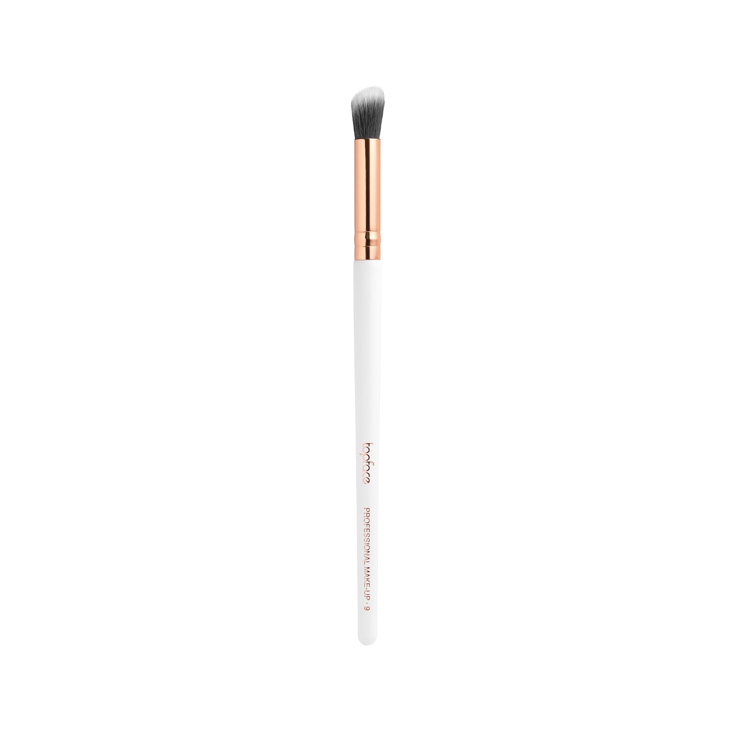 Pensulă în unghi pentru estomparea fardului | Topface Professional Make-Up Angled Blending Brush F09