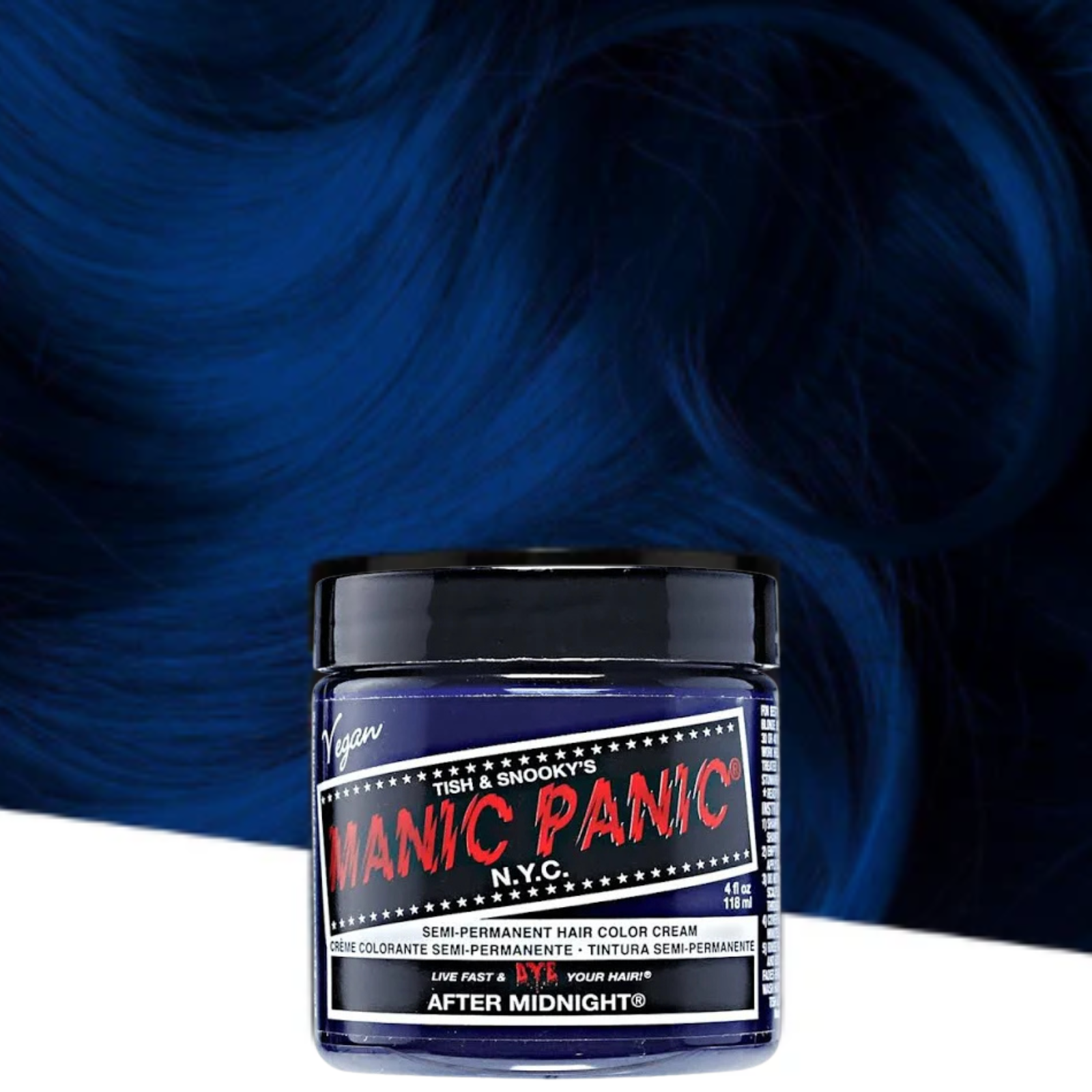 Vopsea de Par Semipermanenta Manic Panic After Midnight