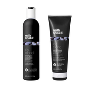 Pachet pentru crearea tonurilor reci | Milkshake Icy Blond (sampon 300ml, balsam 250ml)