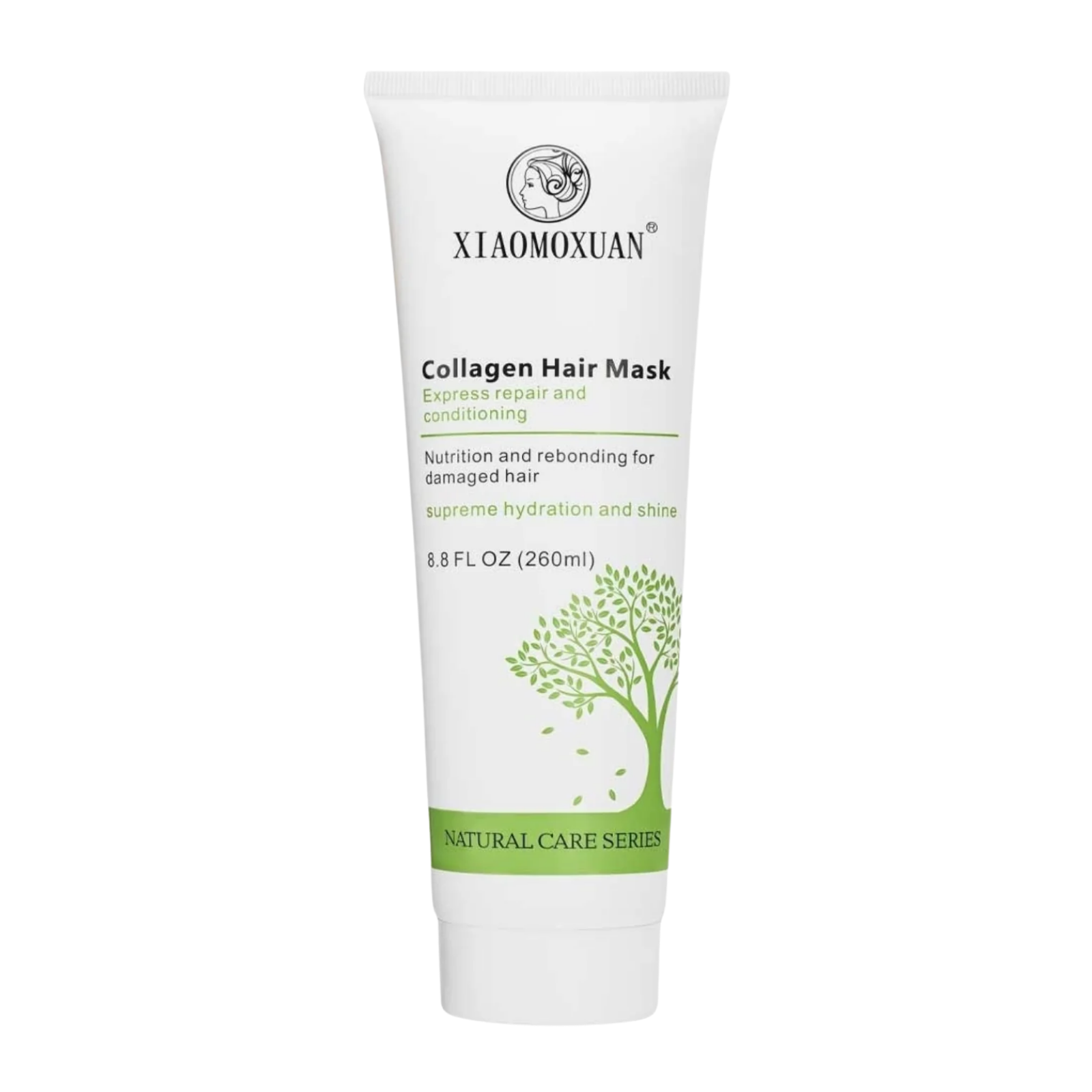 Pachet de ingrijire cu colagen a parului uscat sau deteriorat | Xiaomoxuan Collagen ( Sampon 550ml, Masca 260 )