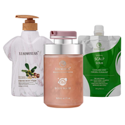 Pachet pentru îngrijirea pielii și a scalpului | Xiaomoxuan Body Wash ( Săpun 500ml, Gel de duș 500ml, Șampon-Scrub Scalp 250ml )