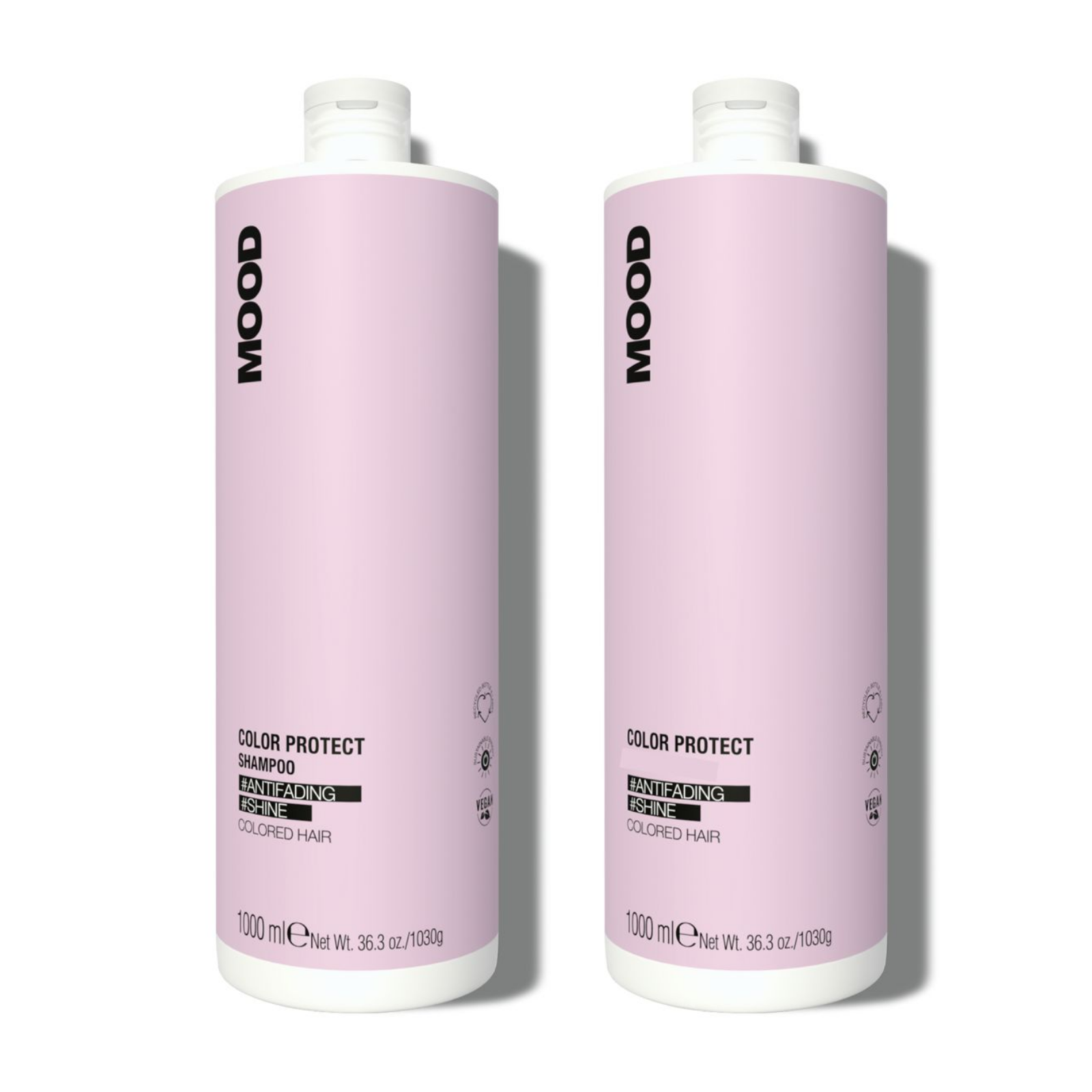 Pachet hidratare par vopsit si protectie culoare | Mood Color Protect ( Sampon 1000ml, Balsam 1000ml )