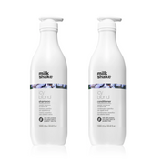 Pachet pentru crearea tonurilor reci Milkshake Icy BlondSampon 1L Balsam 1L