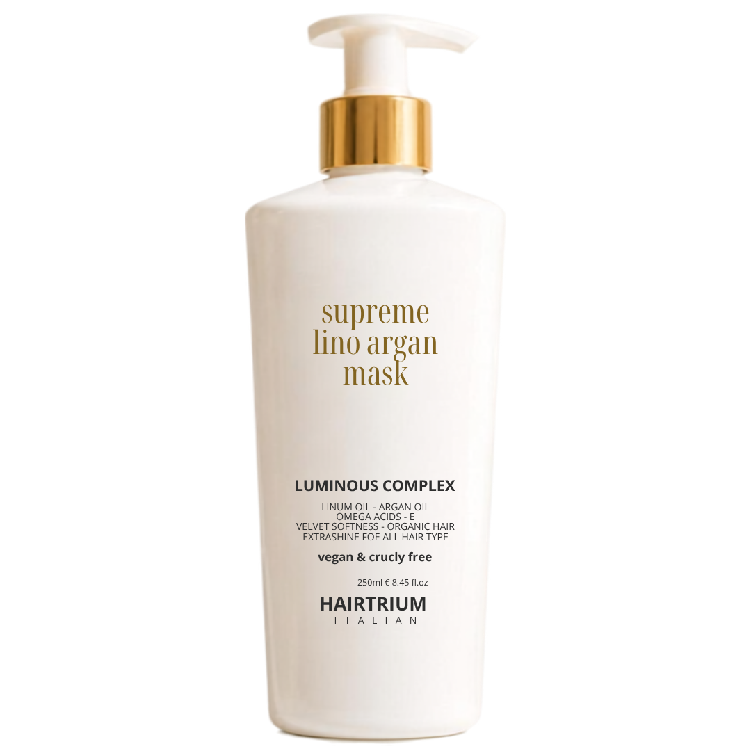 Masca pentru par stralucitor si matasos | Hairtium Supreme Lino Argan Mask 250 ml