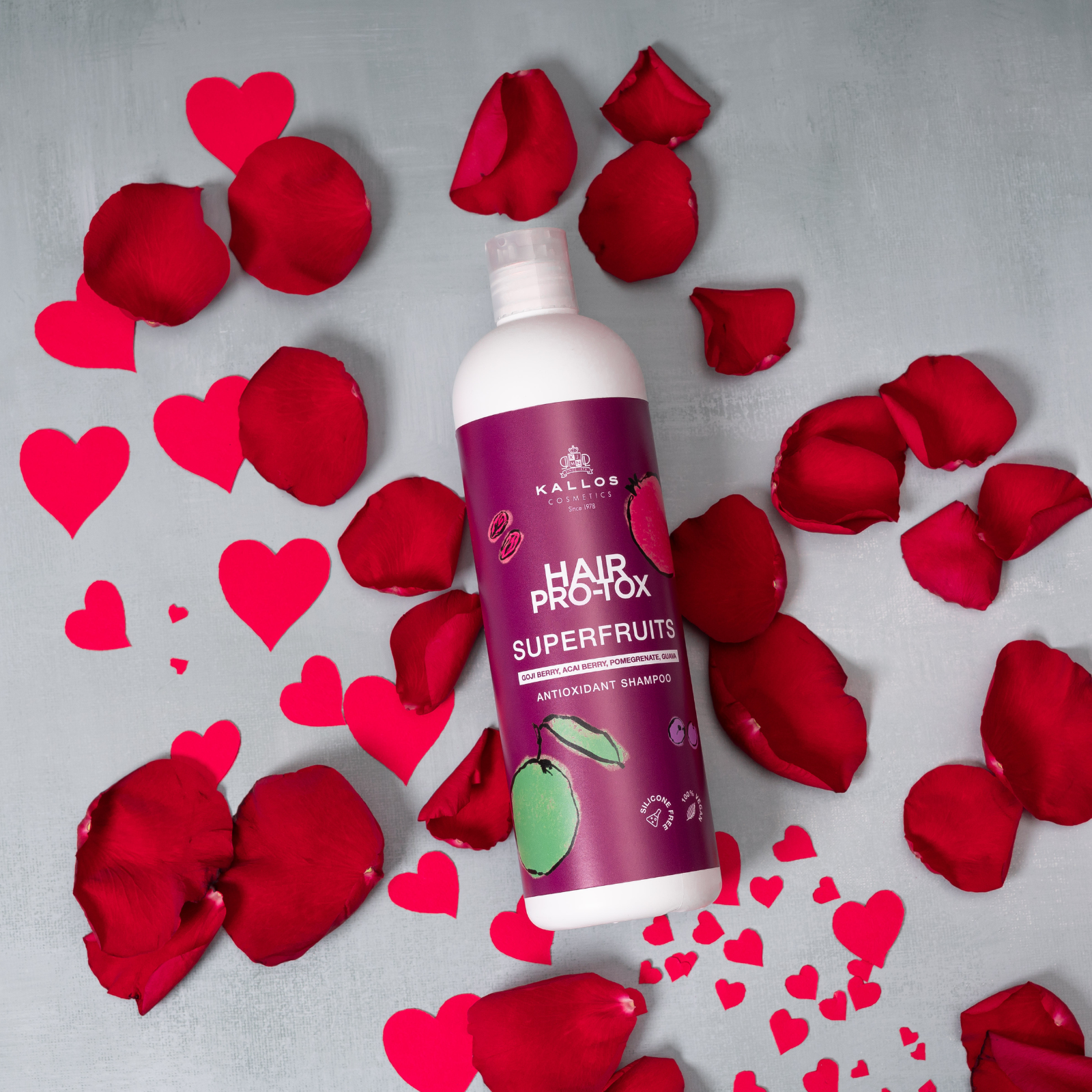 Șampon cu efect antioxidant | Kallos Pro-Tox Superfruits Antioxidant Shampoo Beautifier