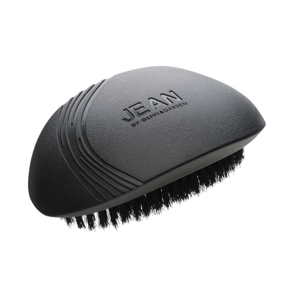 Perie Profesională pentru Barbă cu Păr de Mistreț | Olivia Garden Jean The Military Style Beard Brush