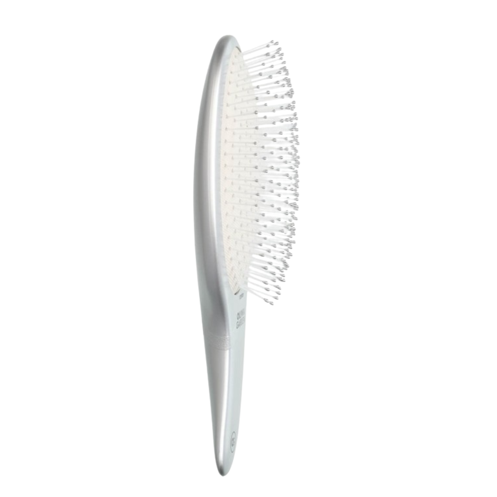 Perie pentru descâlcirea părului umed | Olivia Garden Expert Care Curve Nylon Silver