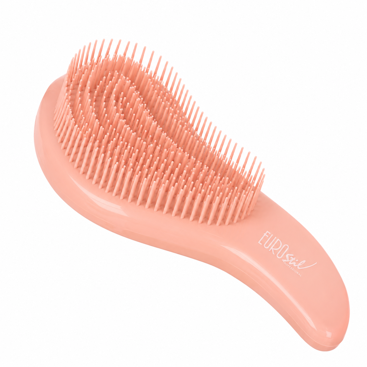 Perie pentru descurcarea părului Eurostil Detangler Brush Coral Beautifier.ro