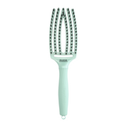 Perie pentru descurcat parul uscat  Olivia Garden Fingerbrush Arctic Teal Beautifier