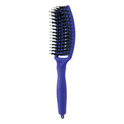 Perie pentru descurcat parul uscat Olivia Garden Fingerbrush Blue Jeans Beautifier 2