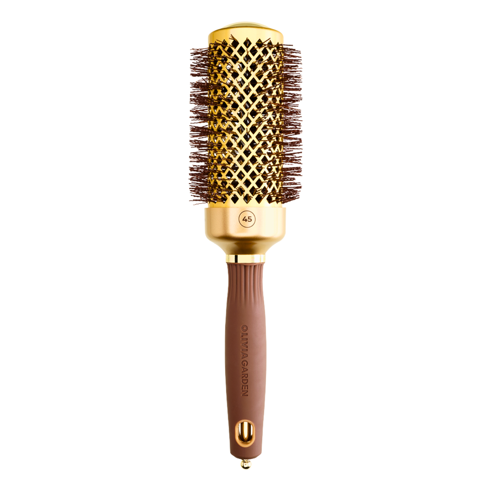 Perie rotundă Ceramic+Ion 45 mm Olivia Garden Expert Blowout Shine Gold