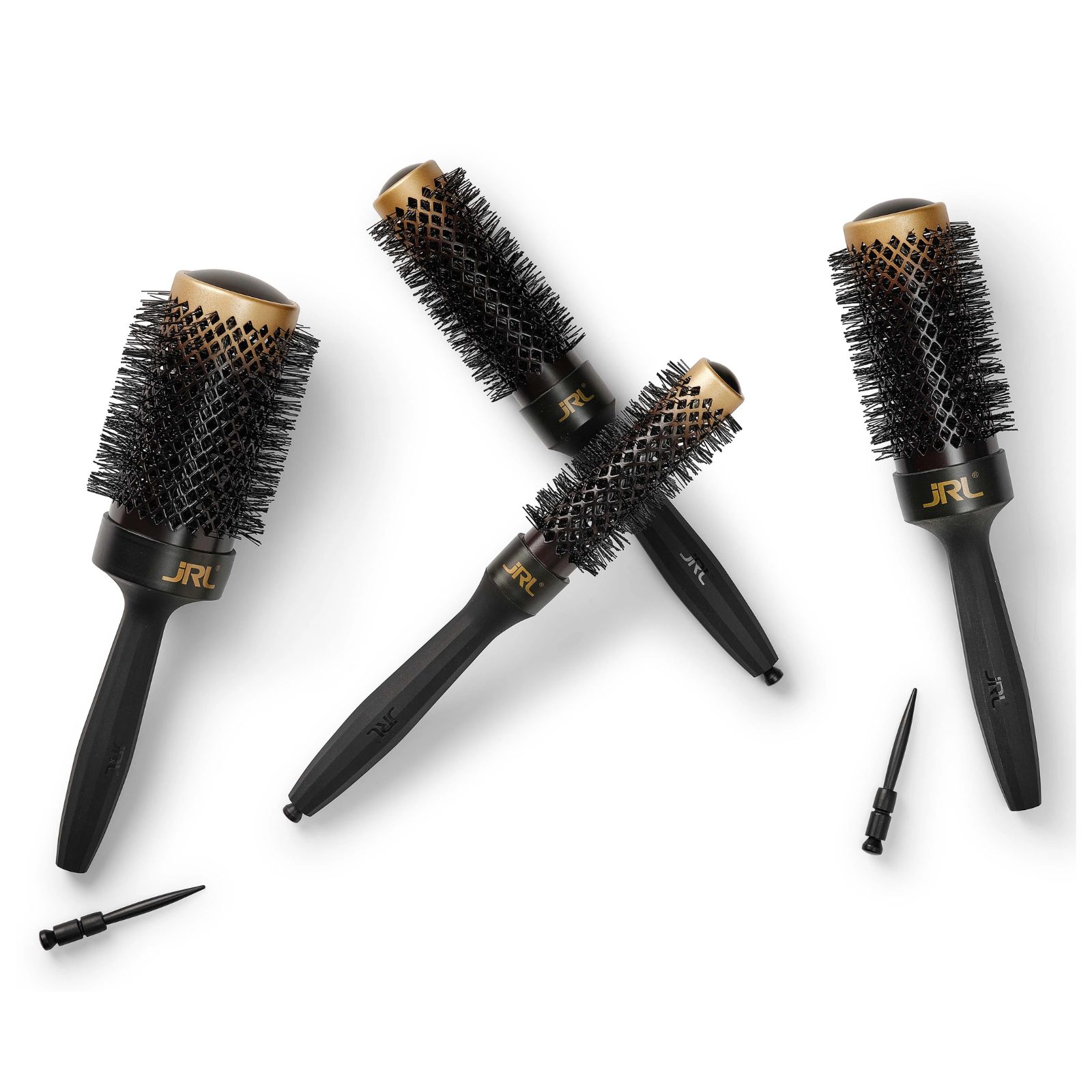 Perie rotunda profesionala pentru volum si uscare rapida JRL Mixed Bristle Brush Extra Long 32 mm Beautifier Romania