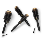 Perie rotunda profesionala pentru volum si uscare rapida JRL Mixed Bristle Brush Extra Long 32 mm Beautifier Romania