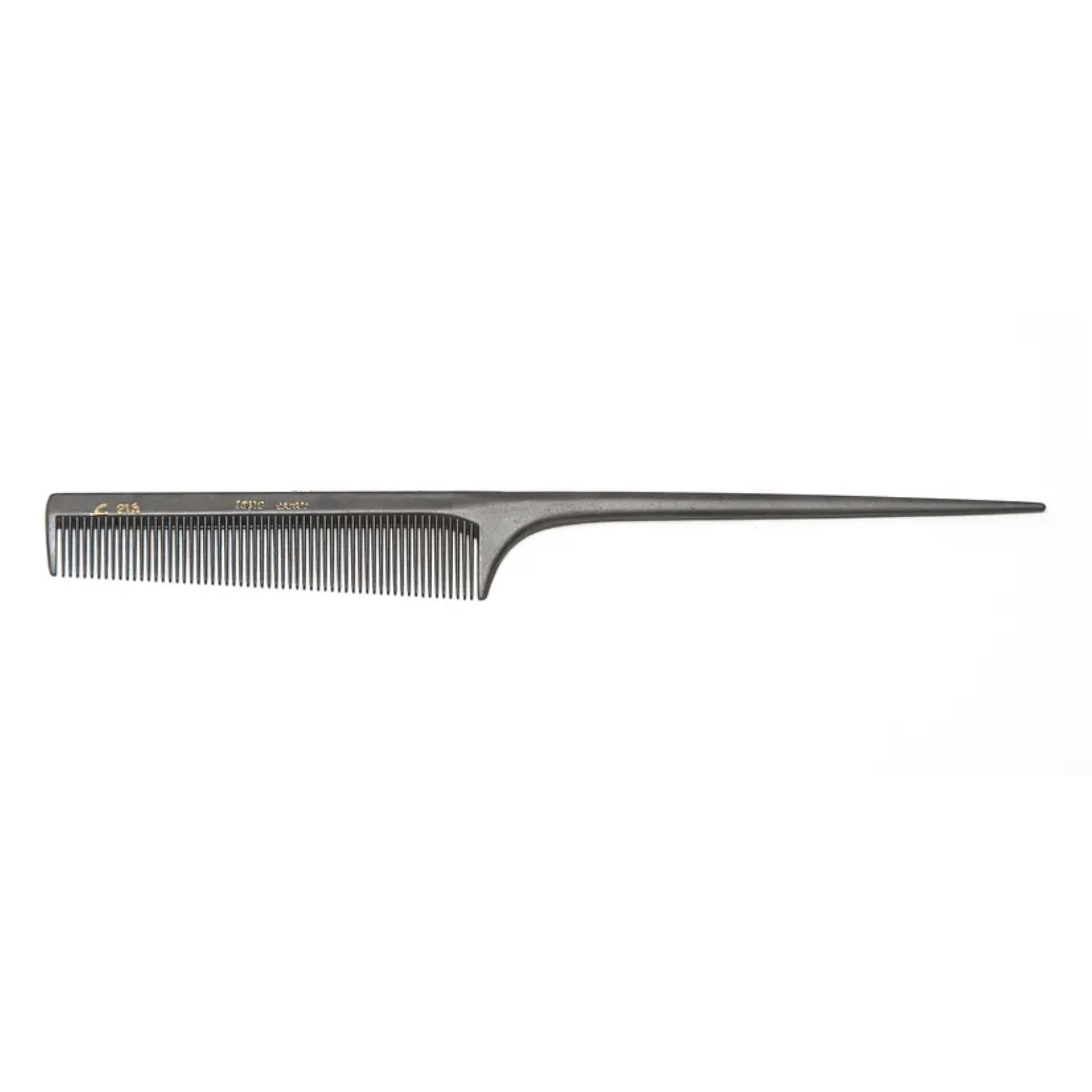 Pieptene profesional antistatic din fibră de carbon pentru tuns de precizie 215 mm | Fejic 213